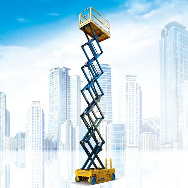XCMG Heavy Duty Dump Truck 12m , Hydraulic Working Warehouse Platform Lift