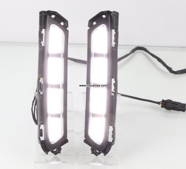 Car DRL LED Daytime driving Lights extra for Hyundai Elantra aftermarket