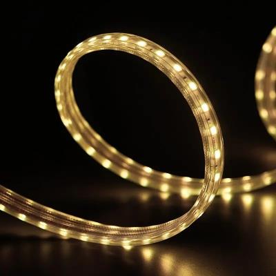 Lâmpadas de alta tensão impermeáveis 50M 100M de rolos de cor branca RGB