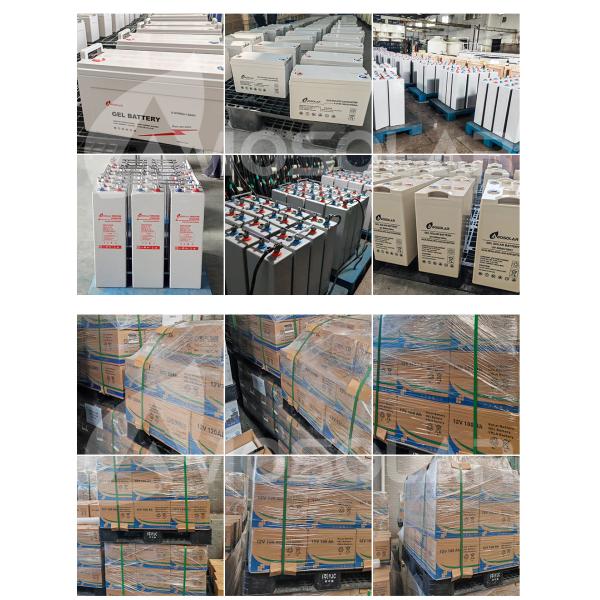 Амосолярная глубокая гелевая батарея 12В 100Ах 200Ах 250Ах Солнечная батарея для проекта Солнечной системы