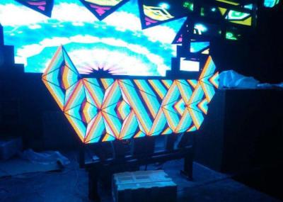 Effect Flexible Irregular LED display 28224 dot/㎡ Density IP65 Protection Degree