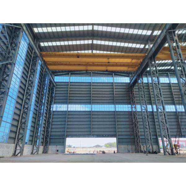7-9 Grade Earthquake Resistant Steel Structure Warehouse with Painted And Galvanized Steel Frame and Q235B Q345B Grade