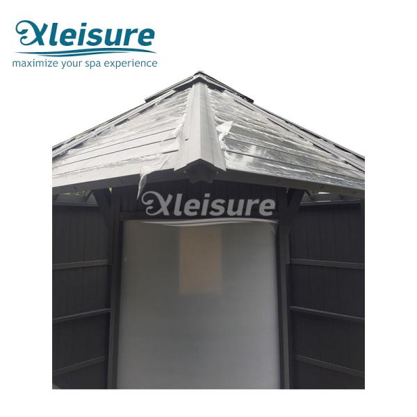 Durable Spa Tub Accessories Gazebo Hot Tub Enclosure Heavy - Duty PS Materials