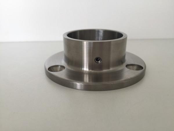 Stainless Steel Balusters Wall Mount Flange Satin Finish Eco Friendly