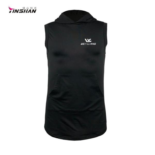 Métodos de Impressão Personalizados Treinamento Tank Top Quente Seco Ginásio Plus Tamanho Colete Esportivo para Homens