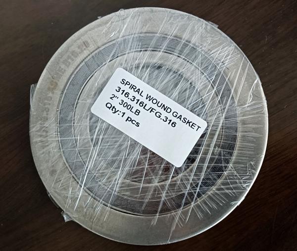Garniture enroulée en spirale de cgi d'ASME B16.20 avec les anneaux externes intérieurs pour la bride