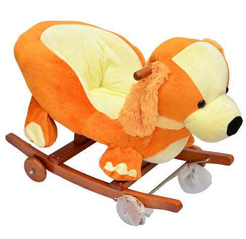 Fashion Baby Rocking Chair Honeybee Animal Plush Toys For Children Playing