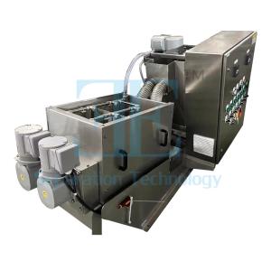 Sludge Dewatering Wastewater Screw Press 0.8-12m3/H Screw Sludge Dewatering