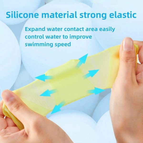 Silicone Swimming Gloves Frog Type Design for Enhanced Water Resistance and Aquatic Training