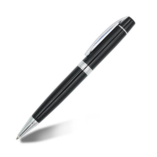 Business Office Metal Signature Pen 0.7mm Twist Type Aluminium Ball Pen