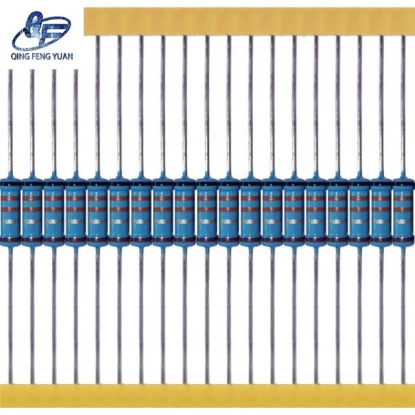 2W metal film resistance 1% pentachrome ring 1K 10K 100 ohm 2.2K 22 220 4.7K 47 470 ohm