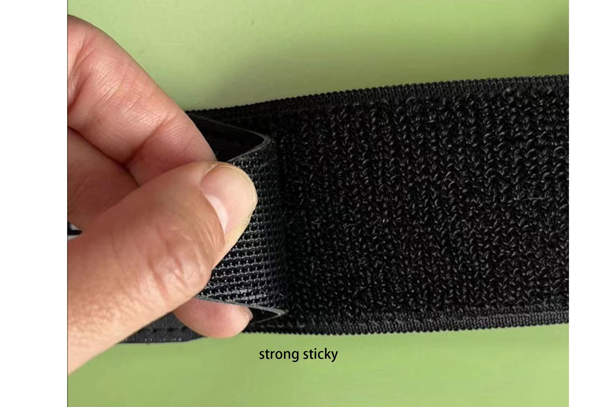 DANSKY Adjustable Wave Rubber Non-Slip Self-Adhesive Elastic Strap with Buckle Hook and Loop Fastener