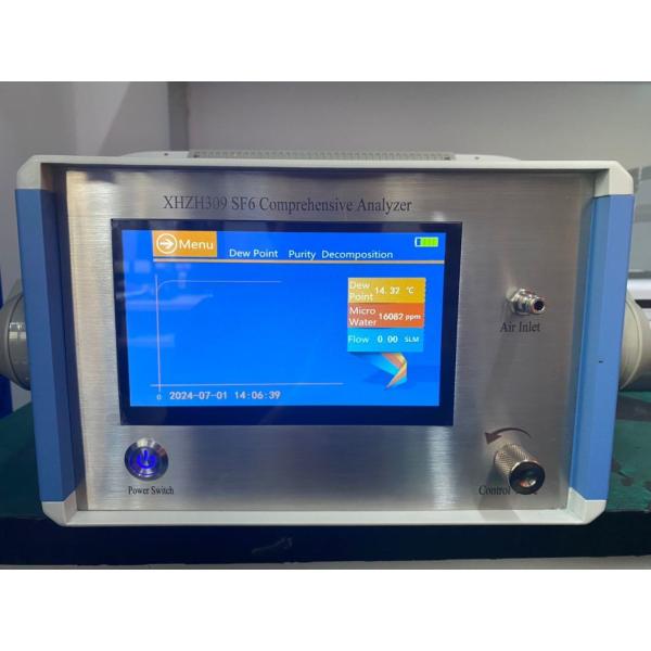 Customization SF6 Gas Analyzer for Humidity Purity and Decomposition Testing