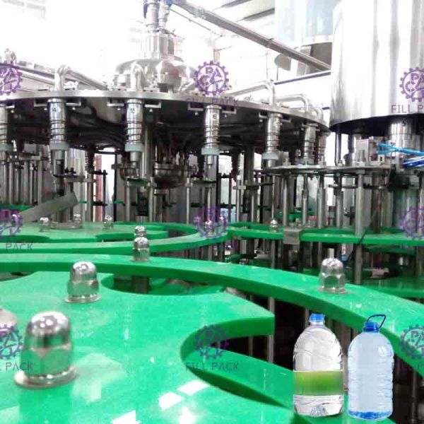 3L / 5L / 10L Mineral Water Plastic Bottle 2 In 1 Washer Filler Capper Equipment / Plant / Machine / System / Line