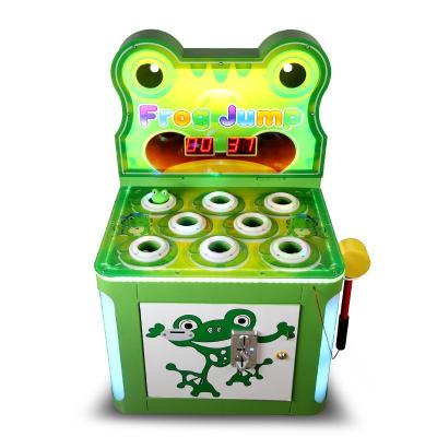 Empurrador da moeda do martelo da batida da máquina da arcada das crianças da redenção de Crazy Frog para o mercado super