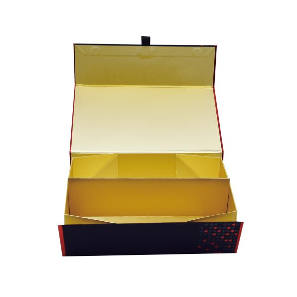 Foldable Wine Champagne Gift Box Magnetic Rigid Gift Box