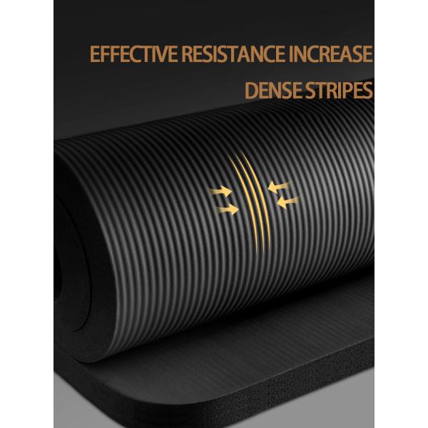 20MM Thick Home Fitness Exercise NBR  Non Slip Yoga Mat For Pilates Gymnastics