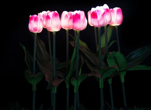 PU Tulip Lam​p LED Landscape Lamp Lawn Lamp Garden Park Greening Grassland Lighting Project