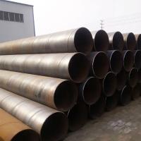 SS400 Q235 Q345 Q460 A572 Gr.50 Gr.1/Gr.2/Gr.3 S235 SAW Tubo de aço soldado