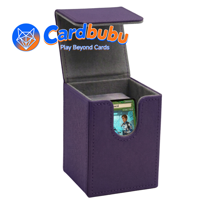 Durable 100 Count Storage Box PU Yugioh Deck Box  For Trading Cards  Magic
