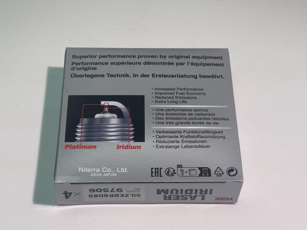 BMW X1 (E84) 2011-2015 0-00-37-581 NGK Iridium Spark Plug SILZKBR8D8S 97506
