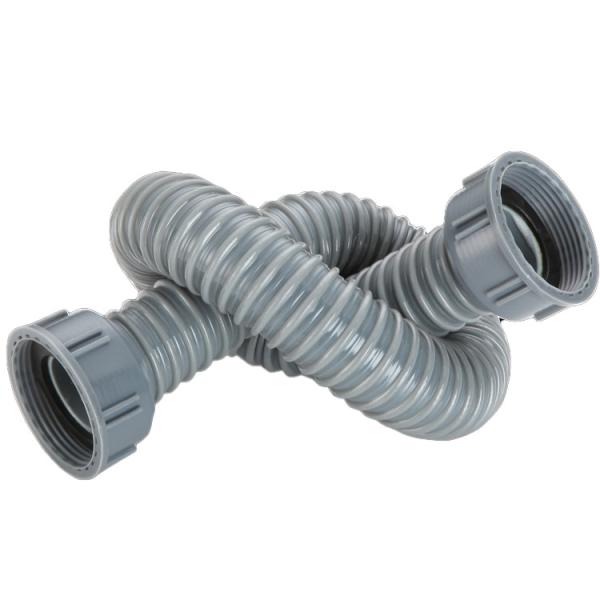 Kitchen sink double thread connecting pipe basin drainage hose fittings of food waste processor