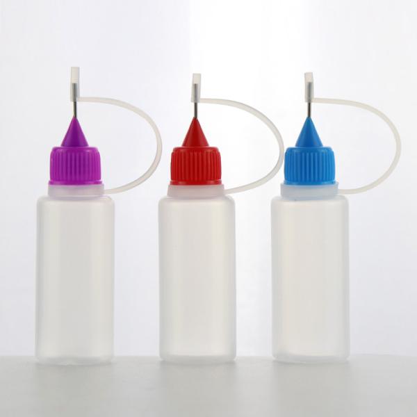 Pe Material Smoke Oil Bottle Customized Colors Cap Needle Series 15ml 30ml