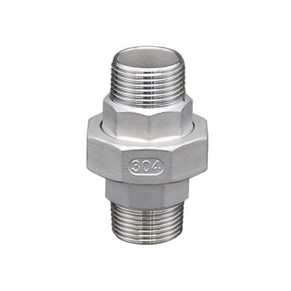 Casting Stainless Steel 304/316 Union Elbow for Water Supply Nipple Connector Threaded Plumbing Material Pipe Fitting