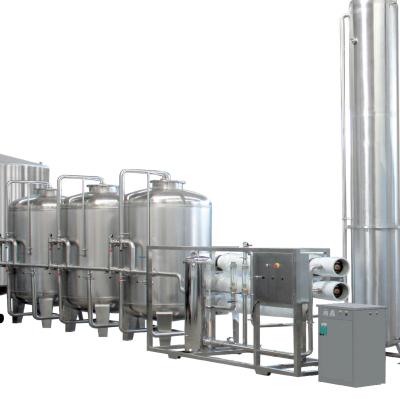 Underground Water Treatment System RO Desalination  For Tap Water Source