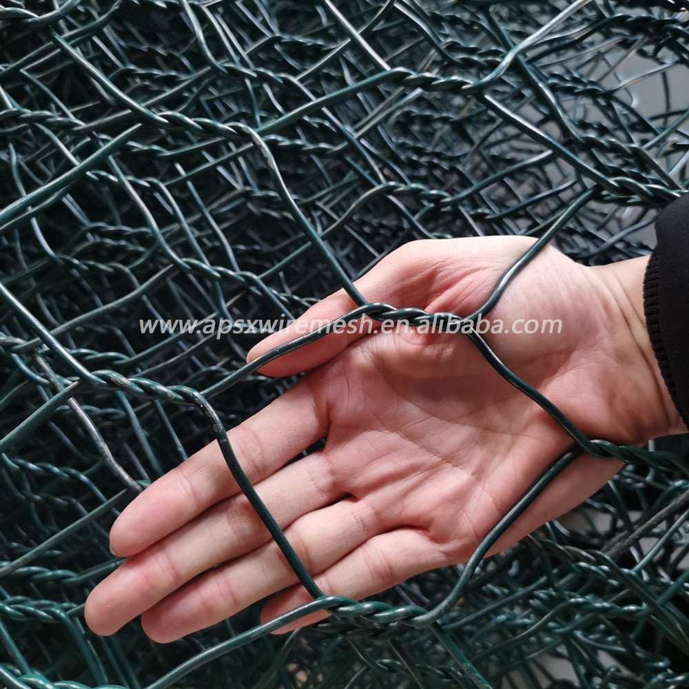 Шестиугольная корзина ячеистой сети 5*1*1m Gabion для проекта инженерства реки