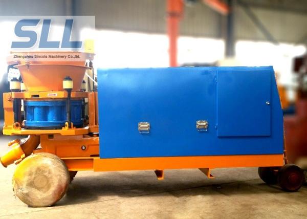 Tunneling Diesel Power Concrete Spraying Machine By Battery Starting
