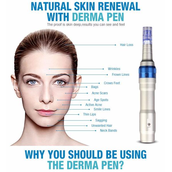 2 Spare Batteries Wireless Derma Pen Dr Pen A6 Microneedle Dermapen Meso Rechargeable