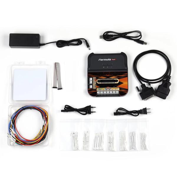 FormulaFlash ECU TCU Chip Tuning Programmer Tool Multifuncional 6 para el VIN ECU Clon IMMO OFF DTC Limpiar mediante el modo de banco
