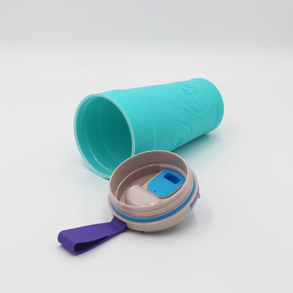 Workout Sports Insulated Plastic Water Bottle Duckbilled Design