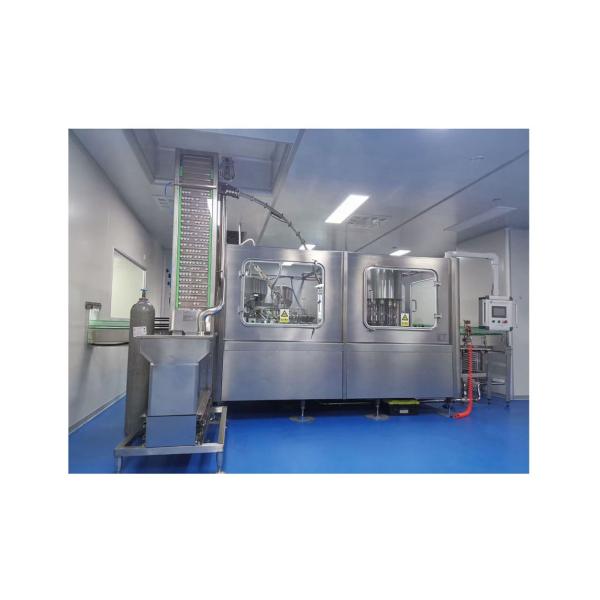 Профессиональная минеральная вода для мытья, заполнения и закрытия