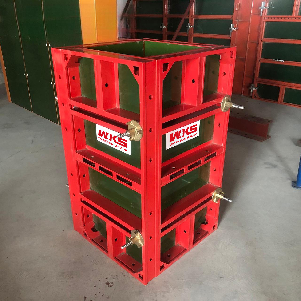 High Stiffness Aluminum Frame Formwork Custom Size Concrete Wall Shuttering