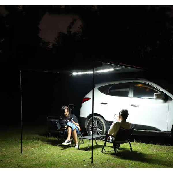 Hot Selling Outdoor Car Awning Tent 4x4 SUV Aluminum Shell Retractable Car Side Awning