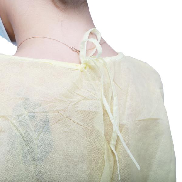 Lightweight Non Woven Sms Isolation Gown Breathable S-4XL Size