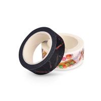Água magro preta da fita de papel de Washi - decoração adesiva acrílica baseada da mobília
