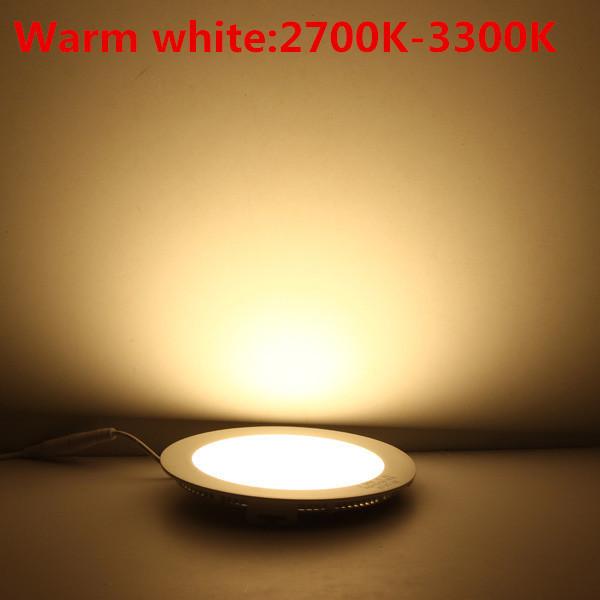 Ultra thin design 3W / 6W / 9W / 12W / 15W/ 18W LED dimmable ceiling recessed downlight