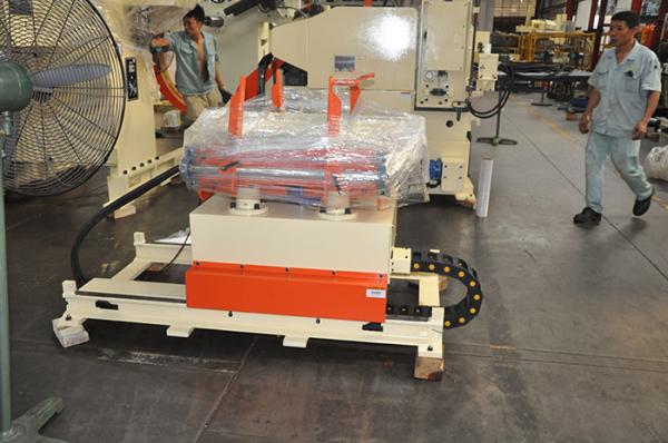High Speed NC Servo Roll Feeder Machinery And Equipment Metal Spring Clip Stamping