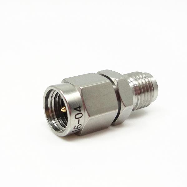 Nickel Plated 3.5mm to 2.4mm Type Male to Female (MMW)Millimeter Wave Adaptor Connectors