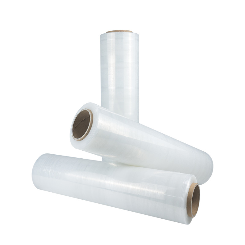 Super High Adhesion Mini Roll Stretch Film Lightweight Portable Wrap for Small Commodity Express Parcel Manual Packing
