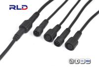 Waterproof Electric Motor Contactor 4 Pin Male Female Waterproof Cable Wire Connector