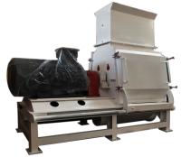 Rotor de rebut de la machine 55KW 650mm de broyeur à marteaux de grain en bois de 2T/H GXP