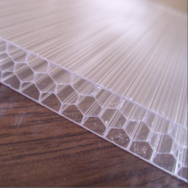 Honeycomb Polycarbonate Sheet Lightweight High Strength and Excellent Structural Performance for Awning Canopy Roofing