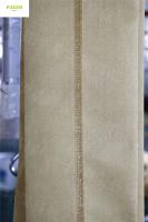 Chaussettes industrielles de filtre de Nomex Aramid avec la colle à hautes températures de silicone