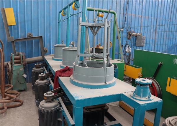 High Carbon Steel Fine Wire Drawing Machine , 380 V 11KW Automatic Wire Drawing Machine