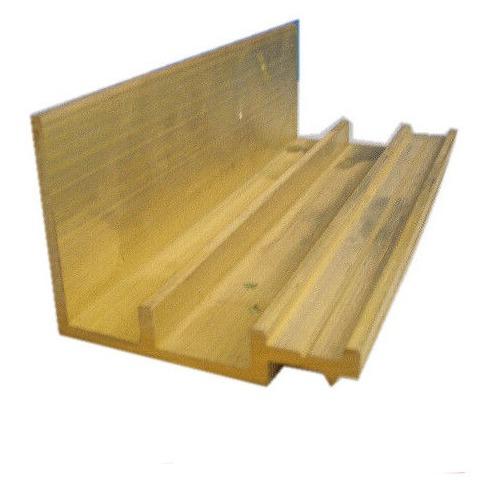 OEM Aging Resistant Brass Extrusion Sections For Interior Environments