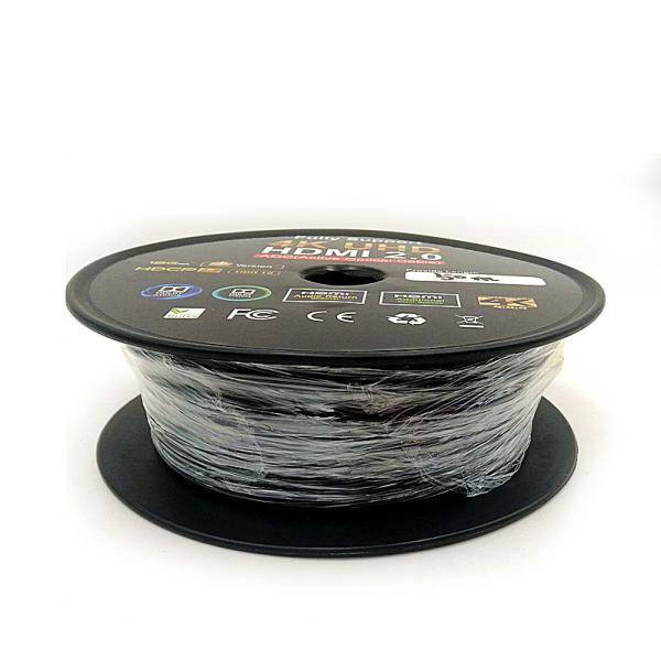 indoor TV Fiber Cable Assembly High Speed HDMI 2.0 Active Optical Cable 4k 8K